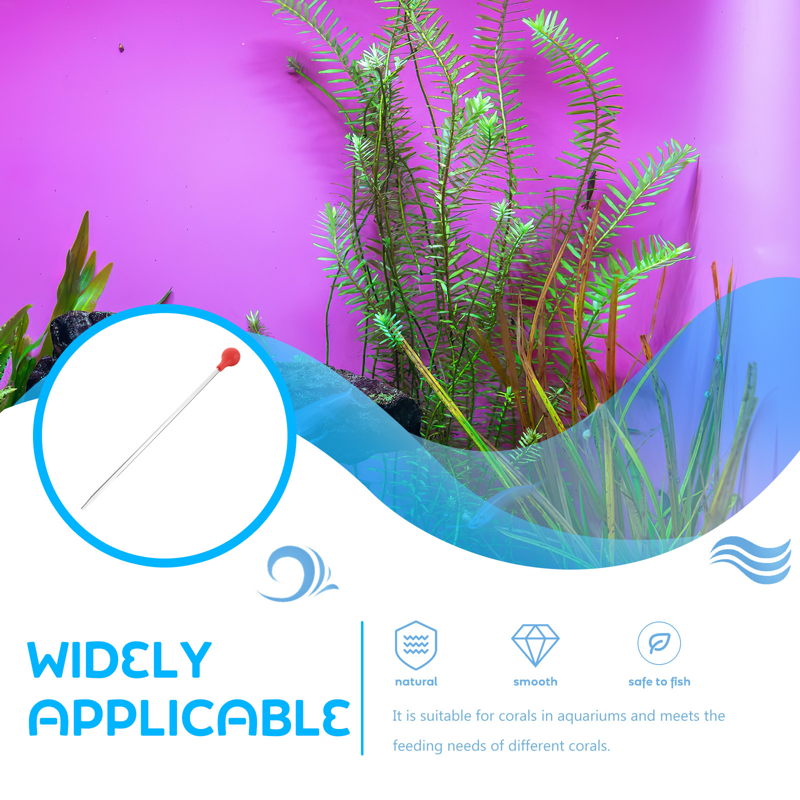 Marine Aquarium Youtube - Aquarium Coral Fluid Feeding Tool Acrylic