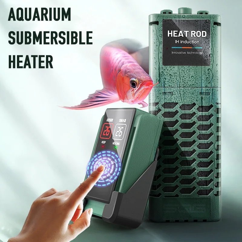 Marine Aquarium Heater - Adjustable Water Heating Rod for Fish