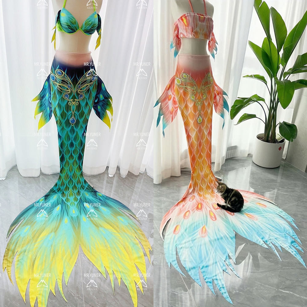 Aquarium & Marine Museum Ums - Mermaid Tail Adult Ladies Swimwear Match