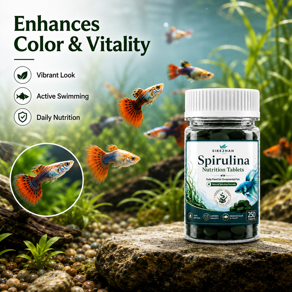 SIKEZHAN  Natural Spirulina Fi - Marine Aquarium Bacteria recensie en prijs