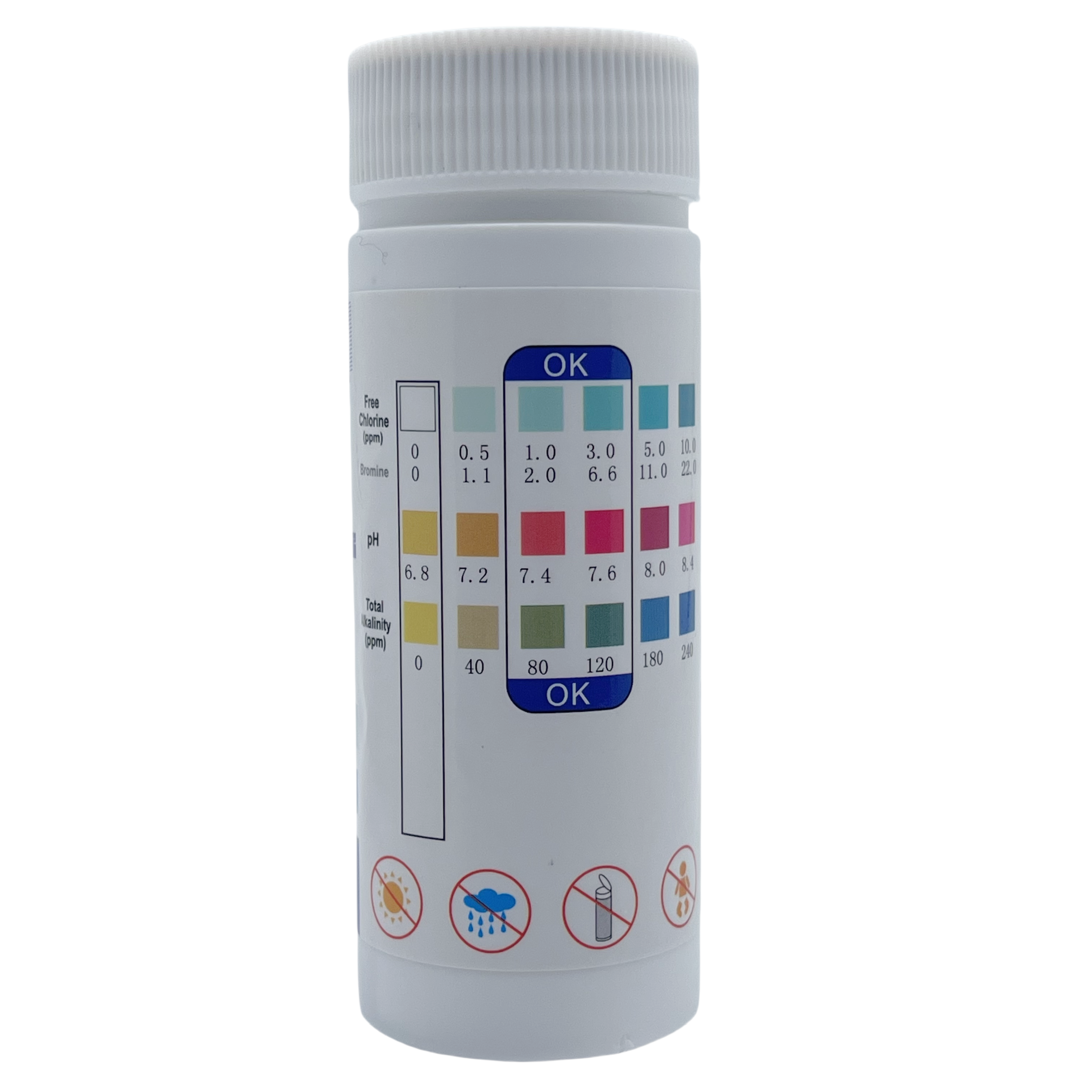 Chlorine PH Test Strips SPA Sw - Marine Aquarium Bacteria recensie en prijs