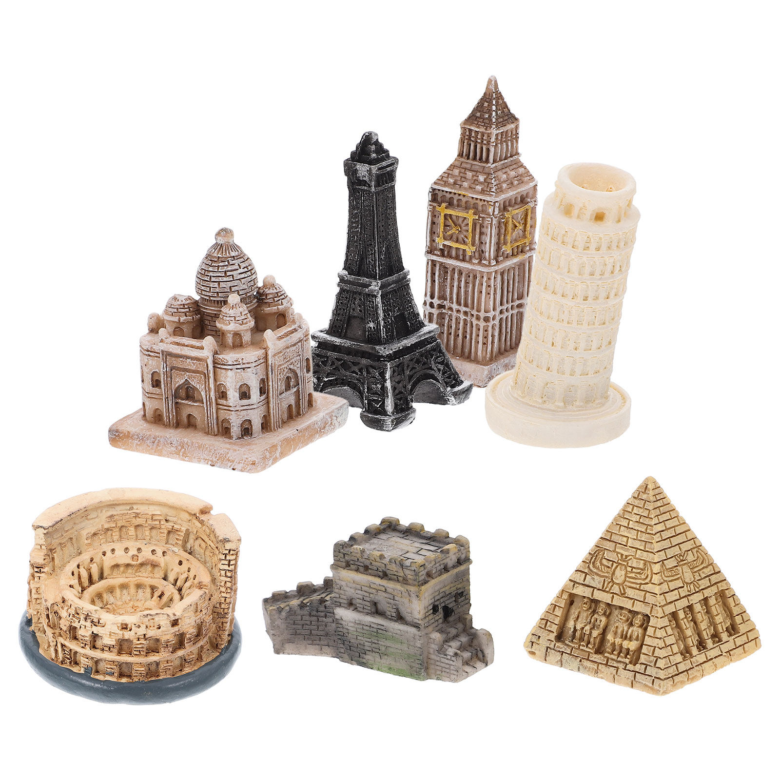 7Pcs Roman Sculpture Set Minia - Aquarium & Marine Museum Ums recensie en prijs