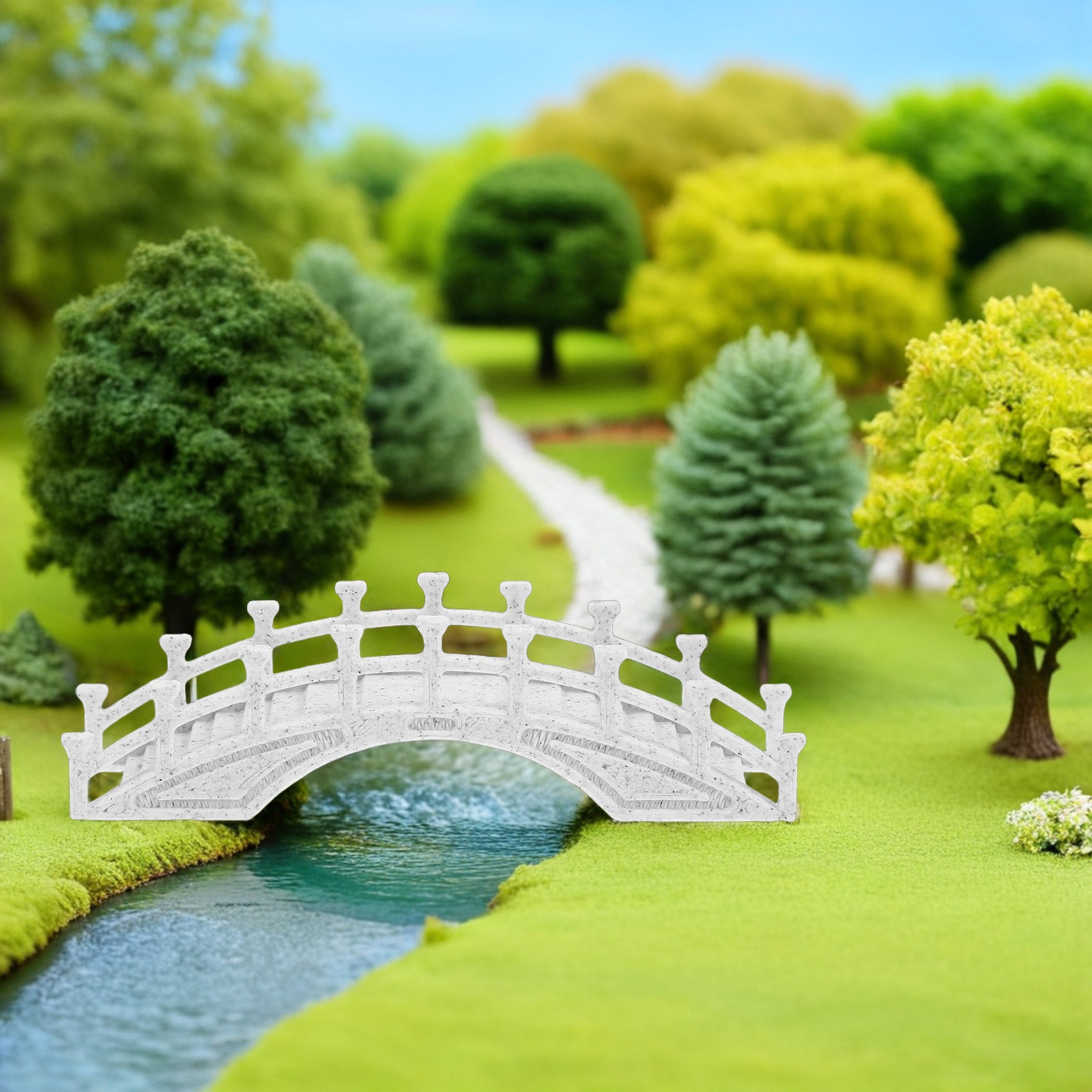 Miniature Garden Bridge Chines - Aquarium & Marine Museum Ums recensie en prijs