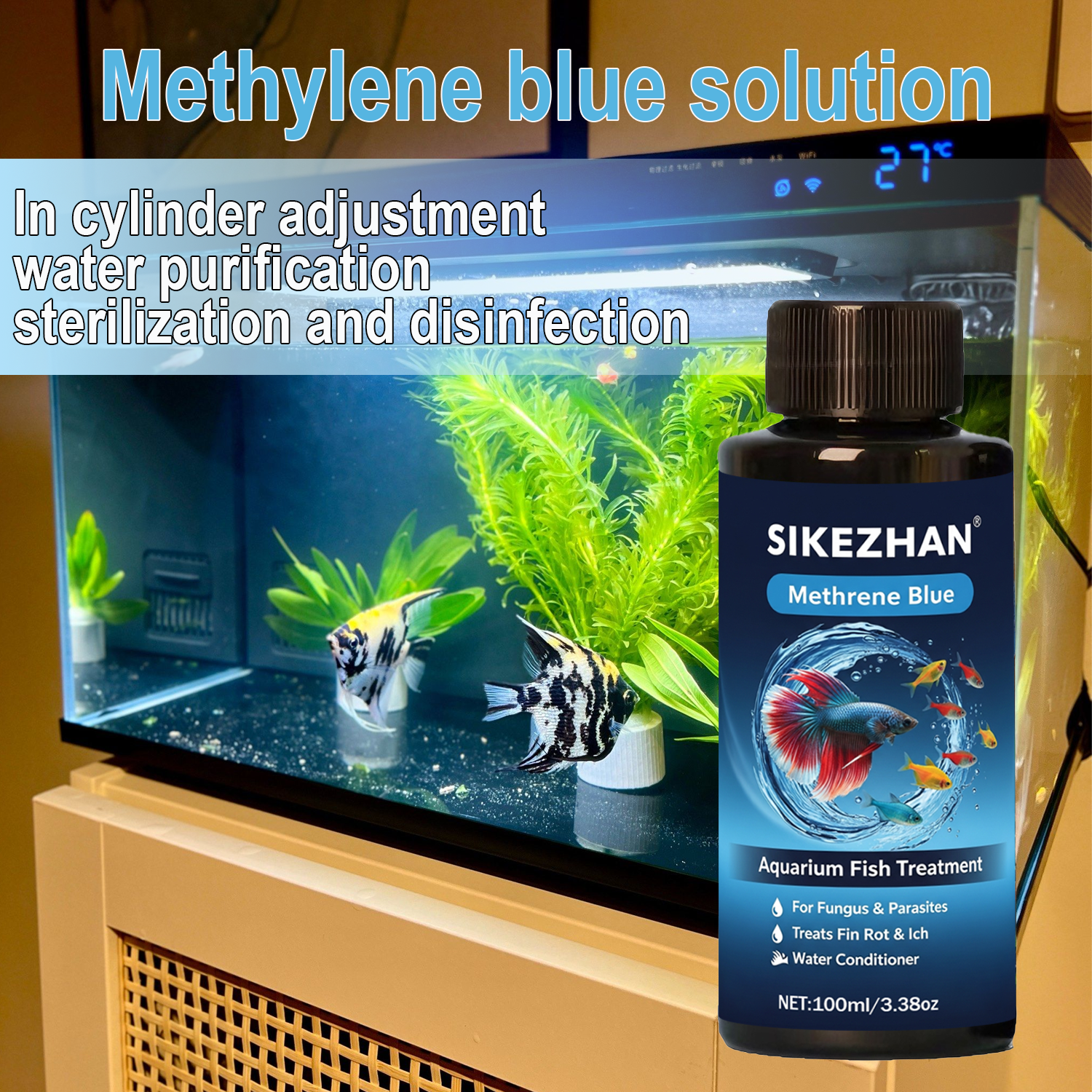 Methylene Blue Solution Aquari - Marine Aquarium Bacteria recensie en prijs