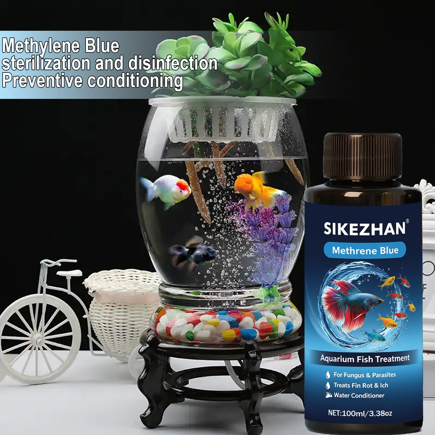 Methylene Blue Solution Aquari - Marine Aquarium Bacteria recensie en prijs