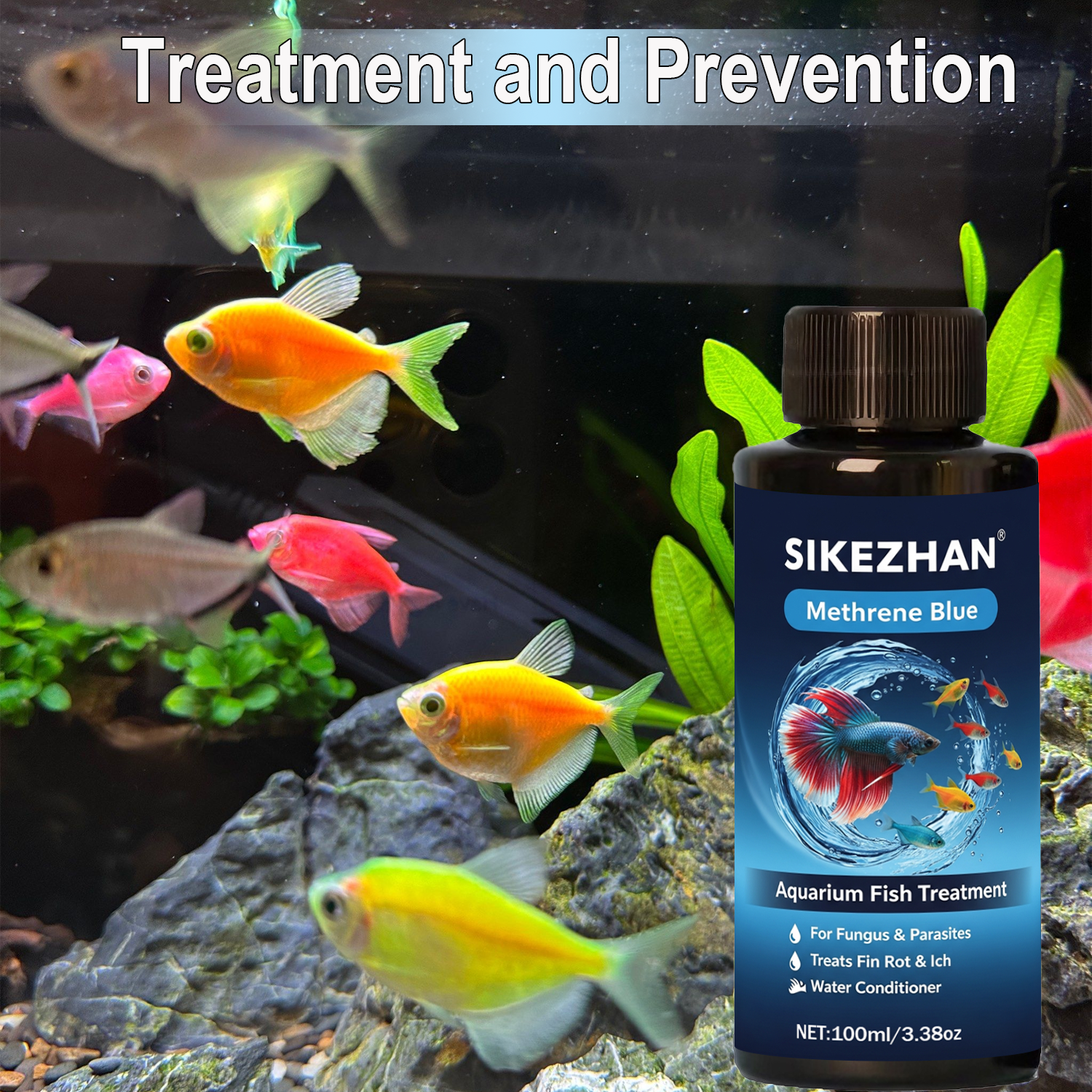 Methylene Blue Solution Aquari - Marine Aquarium Bacteria recensie en prijs