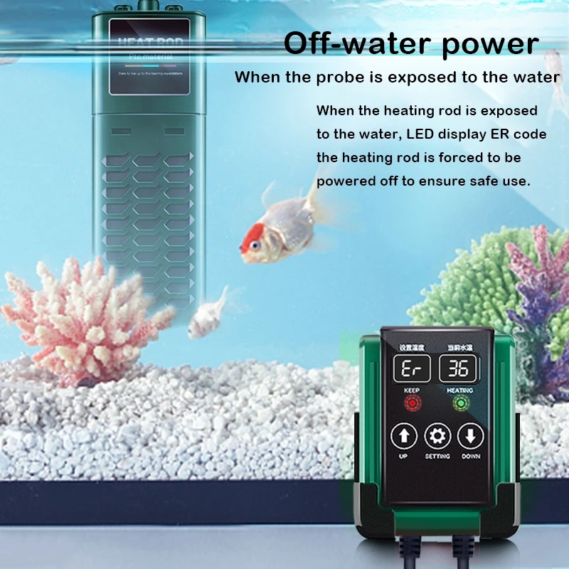Adjustable Water Heating Rod f - Marine Aquarium Heater recensie en prijs