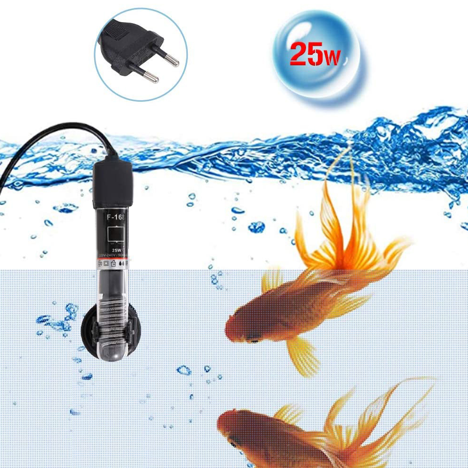 Mini Aquarium Heater Submersib - Marine Aquarium Heater recensie en prijs