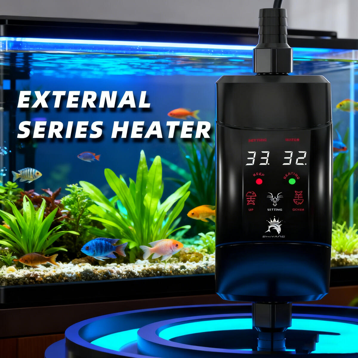 External Aquarium Heating Rod  - Marine Aquarium Heater recensie en prijs