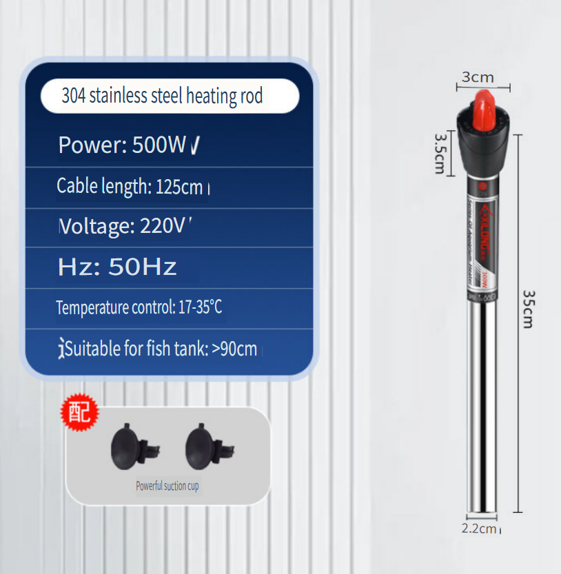 Xilong Stainless Steel Aquariu - Marine Aquarium Heater recensie en prijs