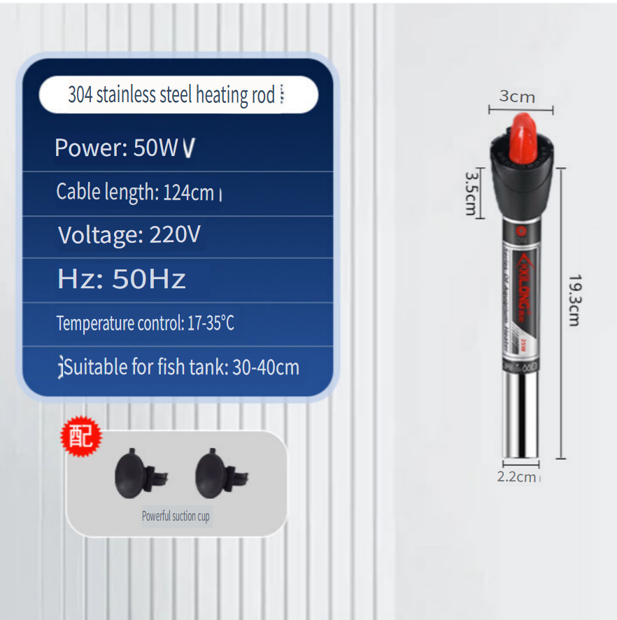 Xilong Stainless Steel Aquariu - Marine Aquarium Heater recensie en prijs