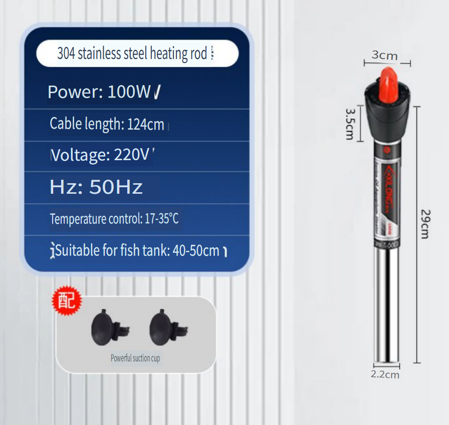 Xilong Stainless Steel Aquariu - Marine Aquarium Heater recensie en prijs