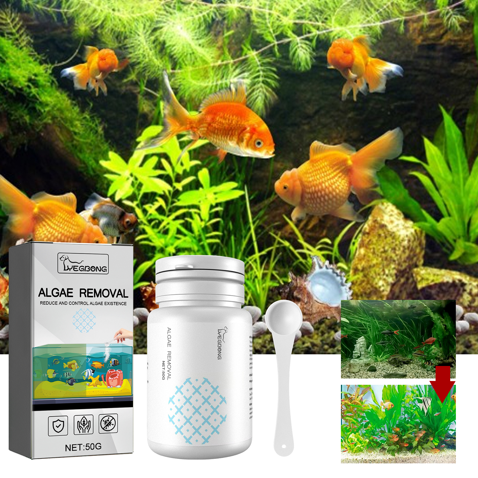Algae Removal Quickly Removing - Marine Aquarium Bacteria recensie en prijs